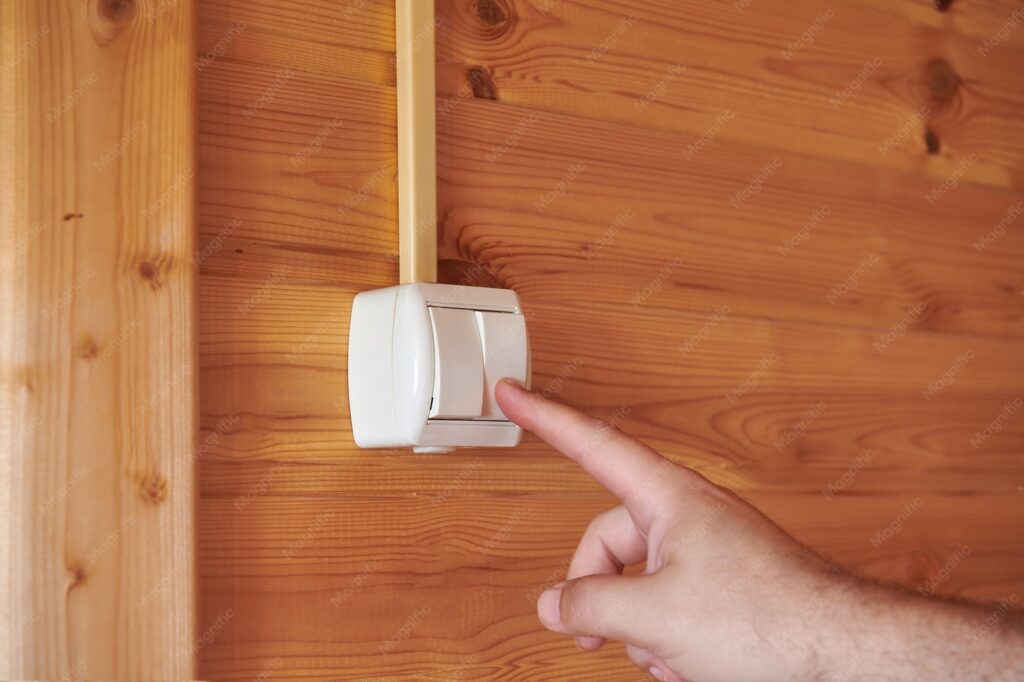 instalacja elektryczna w domku drewnianym, domki całoroczne drewniane